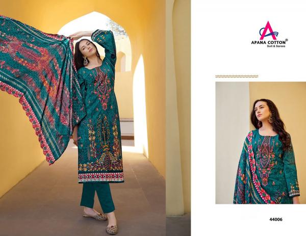 Apana Cotton Razia Sultan Vol 44 Cotton Dress Material Collection